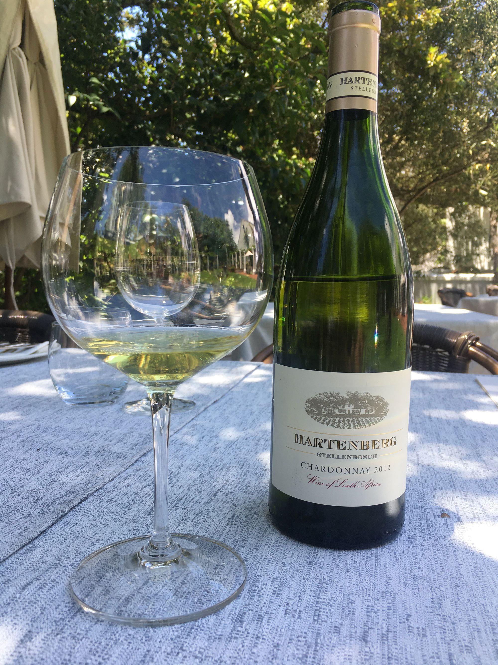 Hartenberg Chardonnay 2012