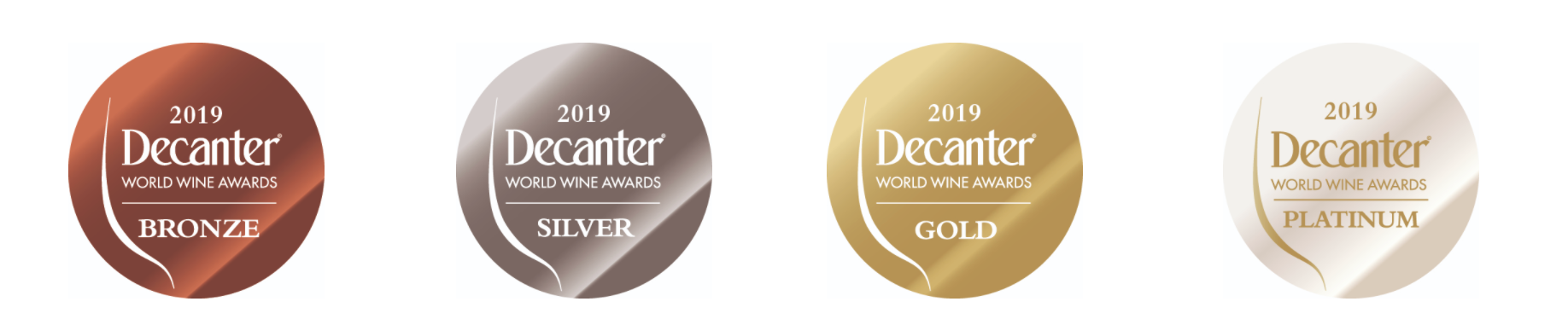 Decanter Awards labels