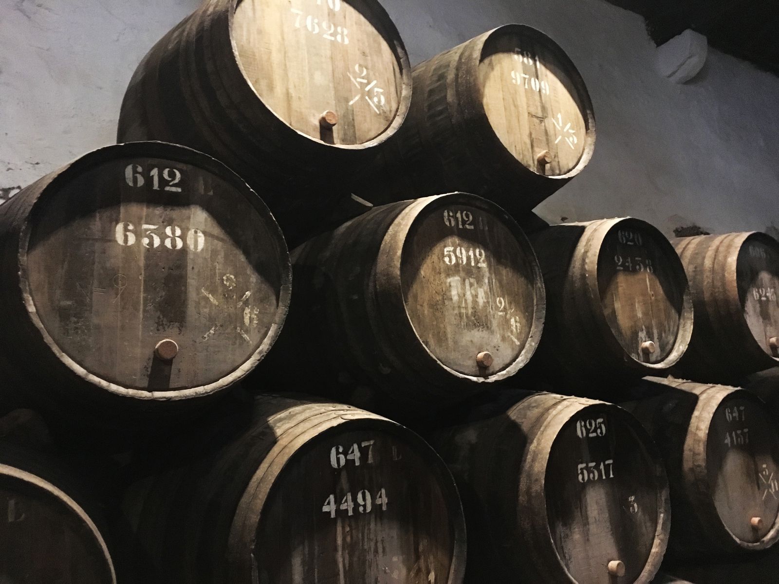 Barrels of port