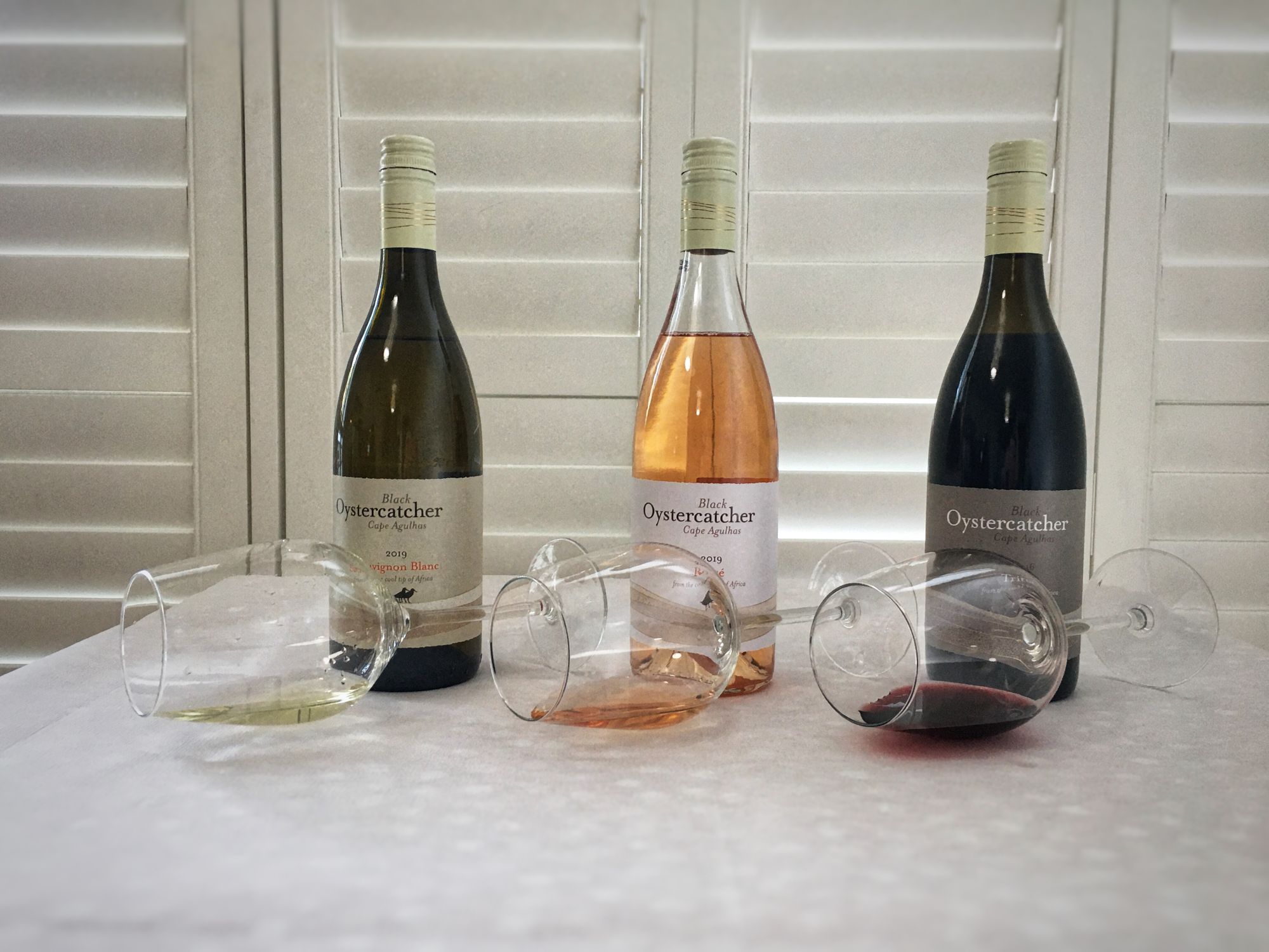 Black Oystercatcher Sauvignon Blanc 2019, Rosé 2019 and Triton 2016