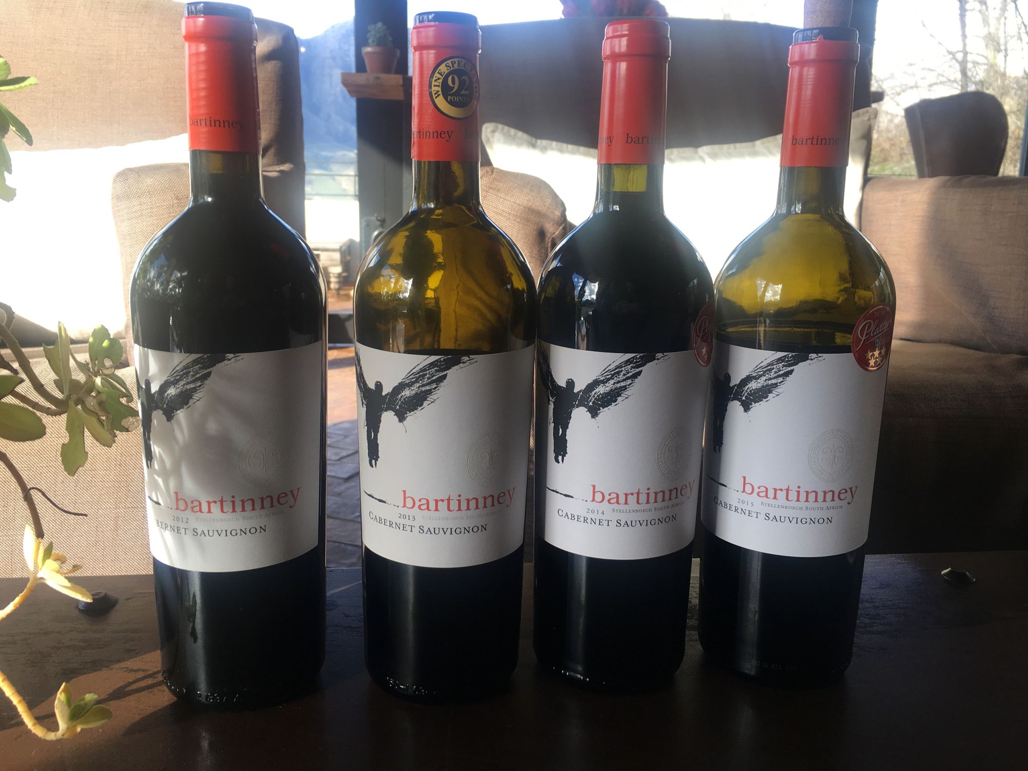 Bartinney Cabernet Sauvignon flight