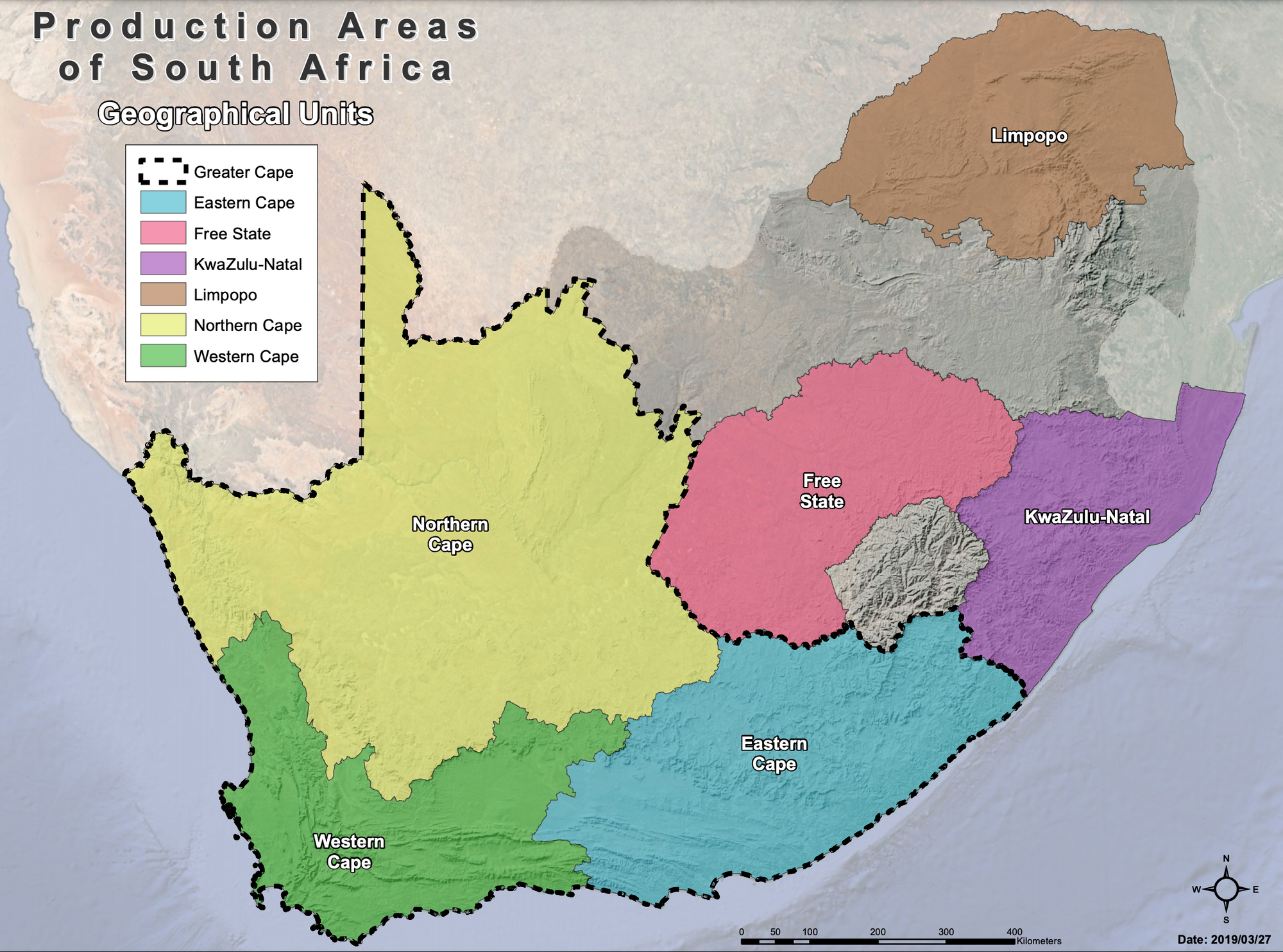 Western Cape - South African Wine Region